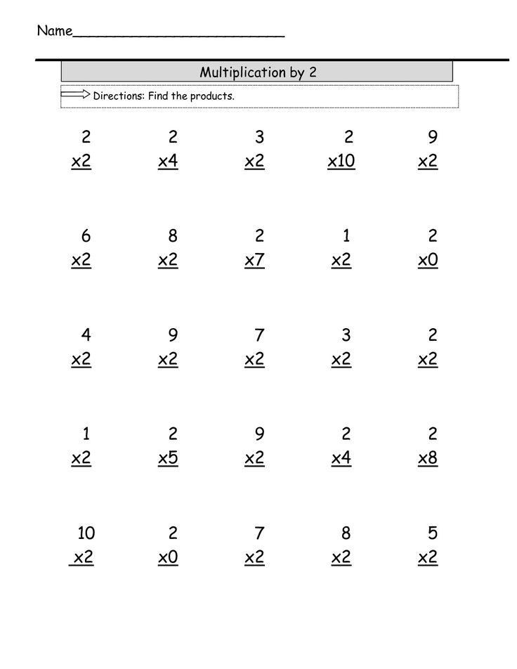 30 3Rd Grade Multiplication Worksheets Free