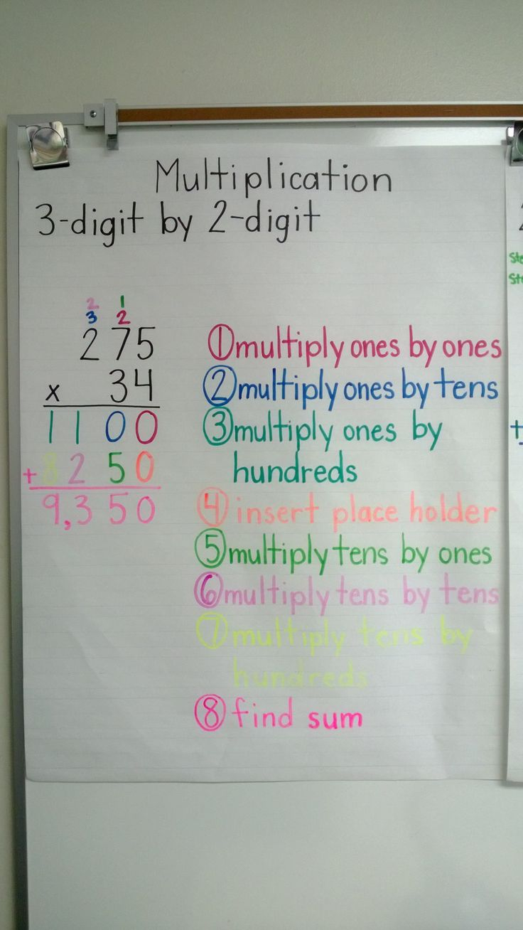 30 Multiplication By Two Digit Numbers