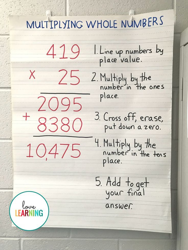 30 Multiplication By Two Digit Numbers