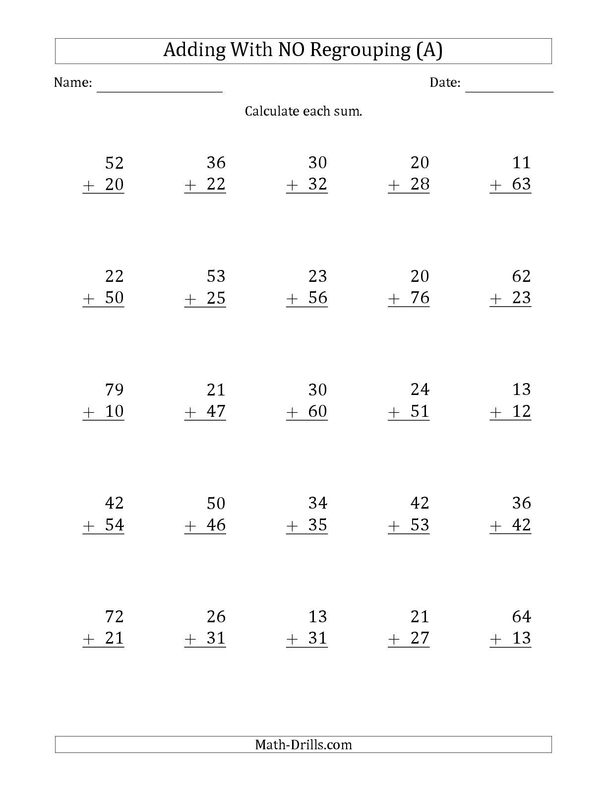 30 Two Digit Multiplication Without Carry