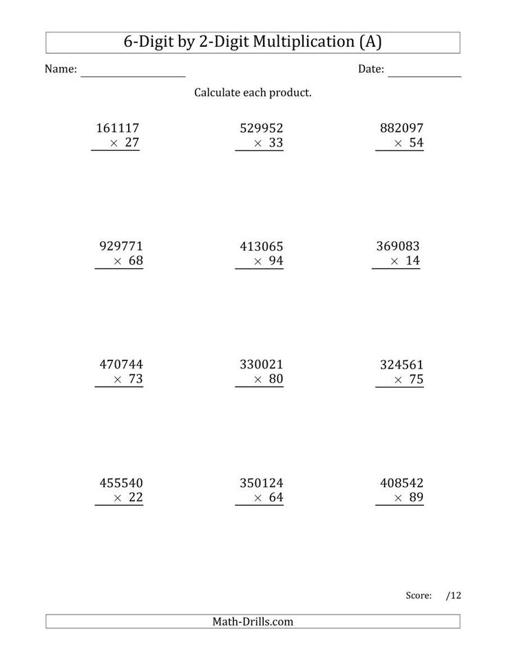 30 Two Digit Multiplication Without Carry